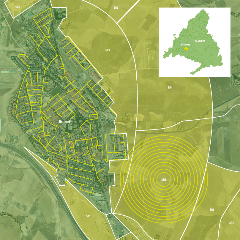 Future urban developments where third-party networks have been built