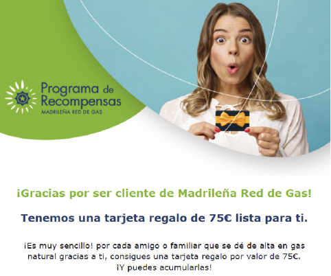 Commercial campaign for the referral program